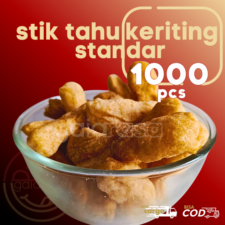 

GROSIRAN - 1000pcs Cuanki Tahu KERITING STANDAR 10x100pcs by GaiaRasa