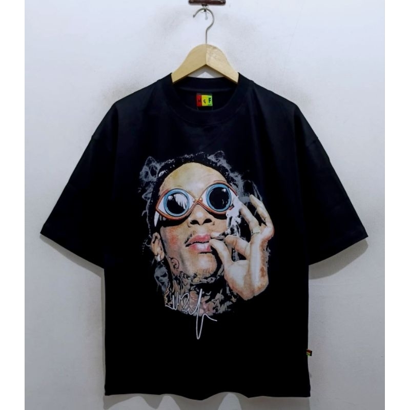 Kaos Baju Wiz Khalifa Kk T-shirt Vintage Oversize