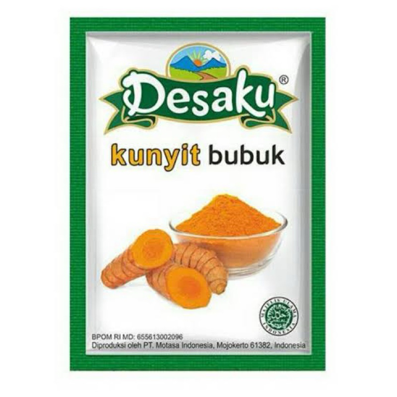 

Desaku Kunyit Bubuk 1 Renceng isi 12