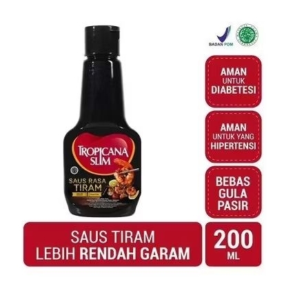 

Tropicana slim saos tiram 200ml