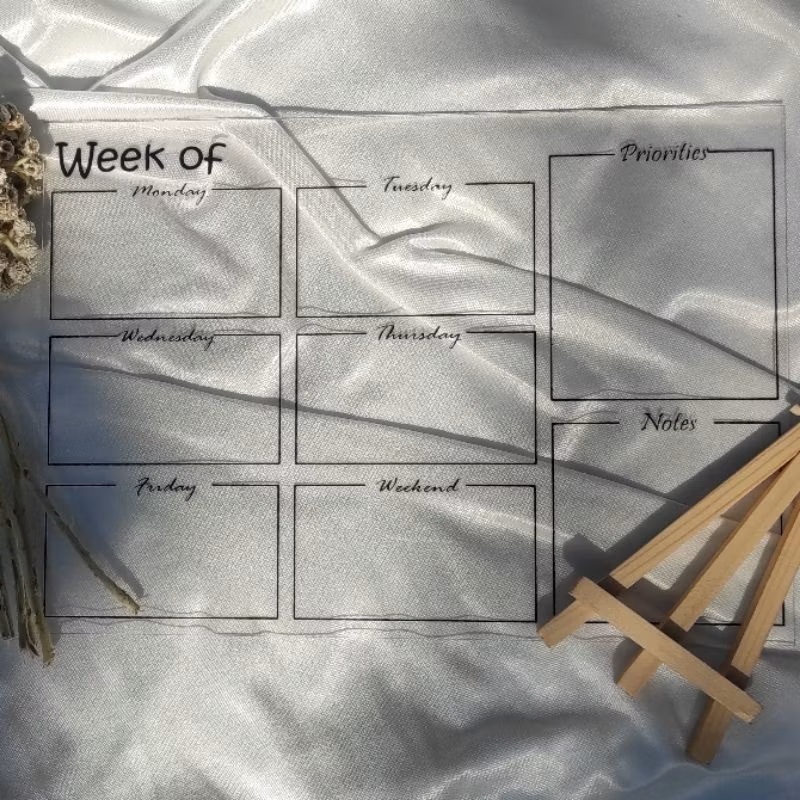 

Acrylic planner a4 weekly planner akrilik do to list monthly planner aesthetic papan jadwal Acrylic Planner A3 A4 A5 Monthly Weekly To do list Korean aesthetic cute ins