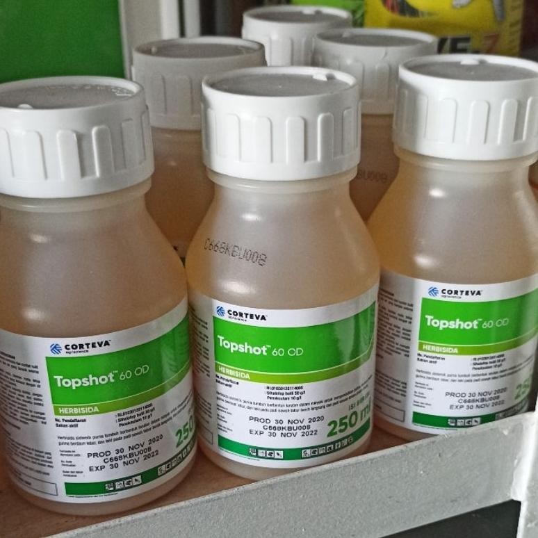 Herbisida TOP SHOT 60OD 250ml TOPSHOT OBAT RUMPUT PADI GULMA