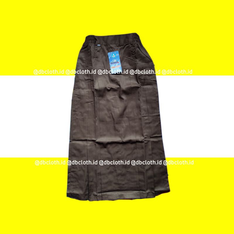 Seragam Rok Pramuka panjang-Turun pinggang-SD, SMP, SMA