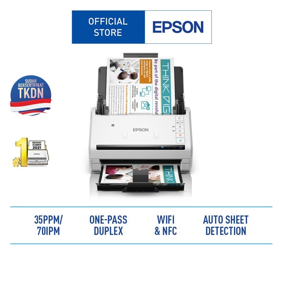 EPSON Scanner Sheet-Fed DS-570W II DS570W 570W DS 570W