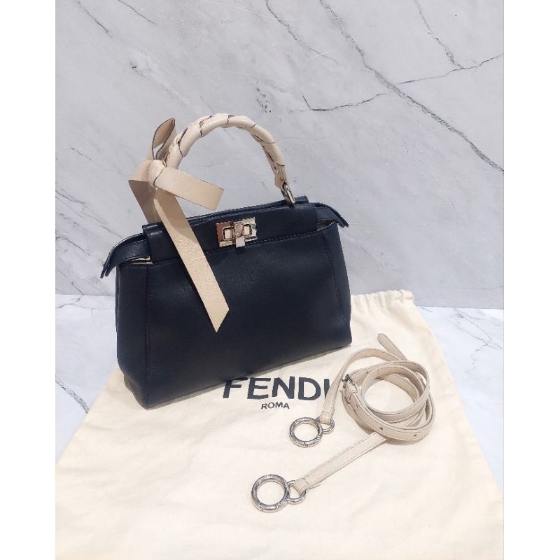 Fendi Mini Peekaboo Bow