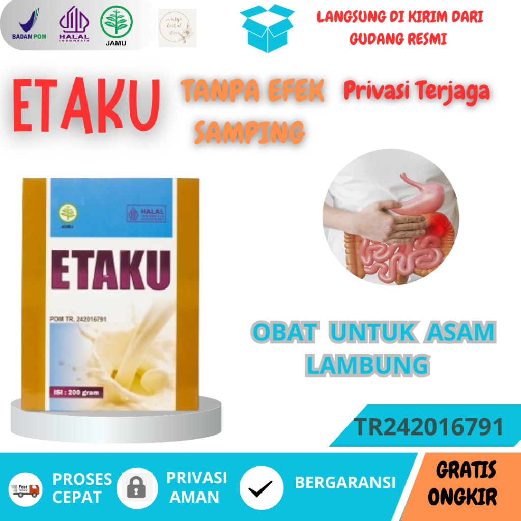 WALATRA  ETAKU Obat Lambung, Obat Asam Lambung, Susu Untuk Luka Lambung, Susu Infeksi Lambung, Susu 