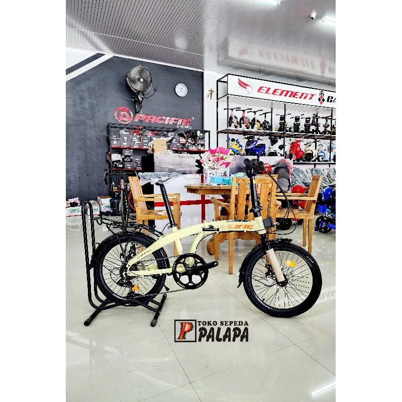 Sepeda Lipat 20 PACIFIC 2980 RX 5.0 5 Seli Folding Bike