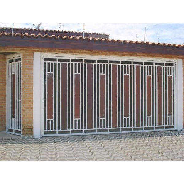 pagar minimalis kombinasi woodplank