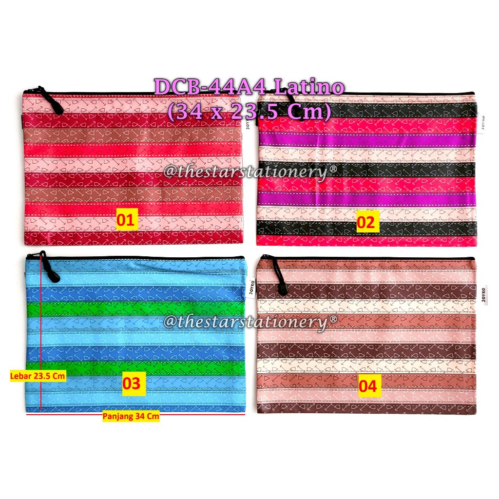 

(1 Biji) Document Bag Joyko DCB-44A4 34*23.5 Cm / Document Bag Tas Dokumen Joyko DCB-44 Latino