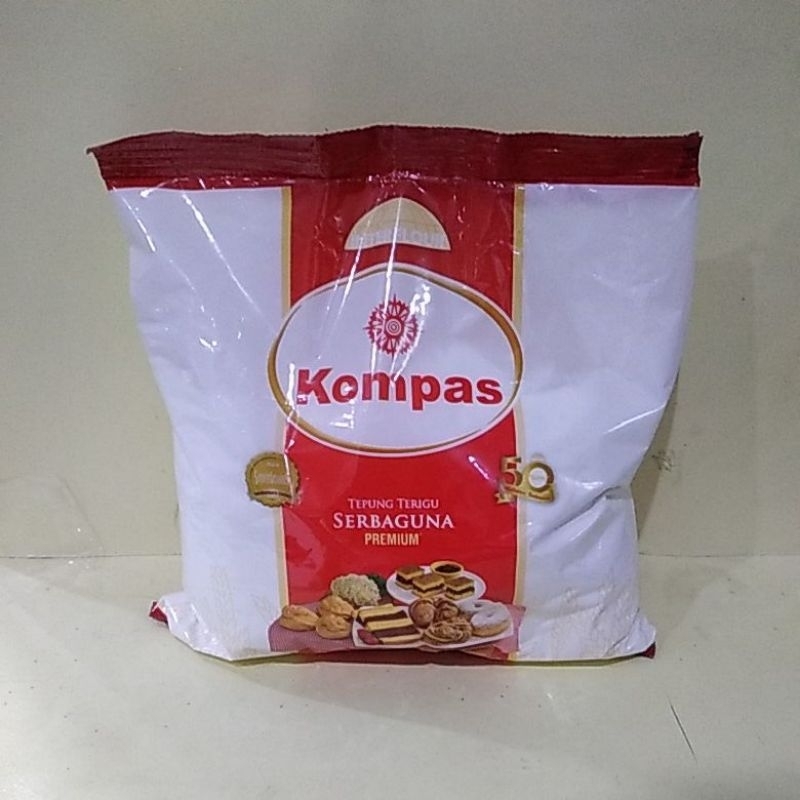 

KOMPAS TEPUNG TERIGU SERBAGUNA PREMIUM 500 GR