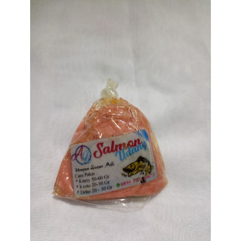 

Umpan Dasar Salmon Udang dan Rajungan Udang 35 gram