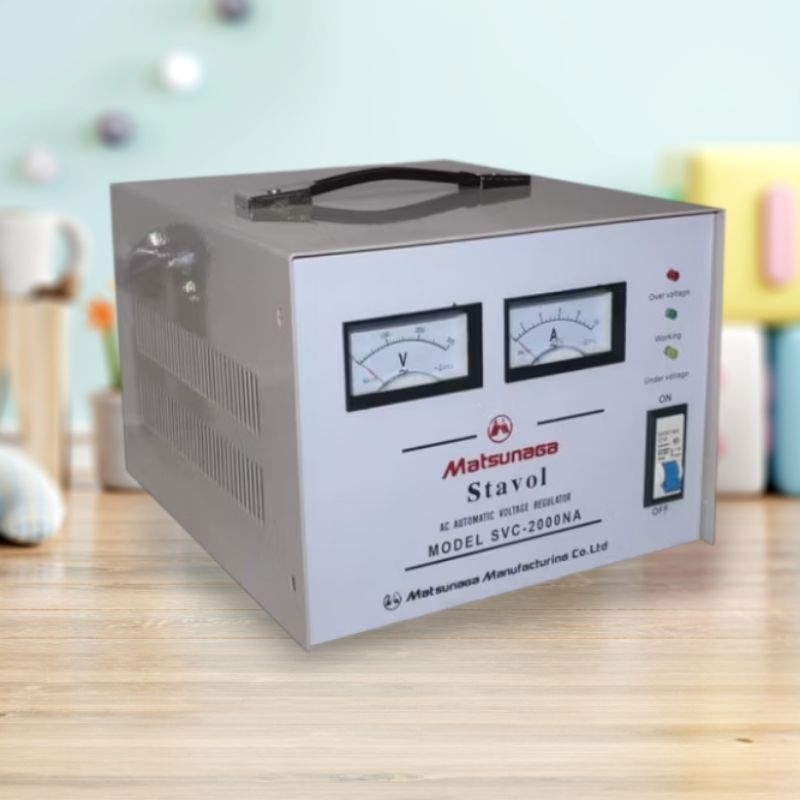 Stavol Matsunaga SVC 2000VA / SVC2000VA Automatic Voltage 2000 Watt