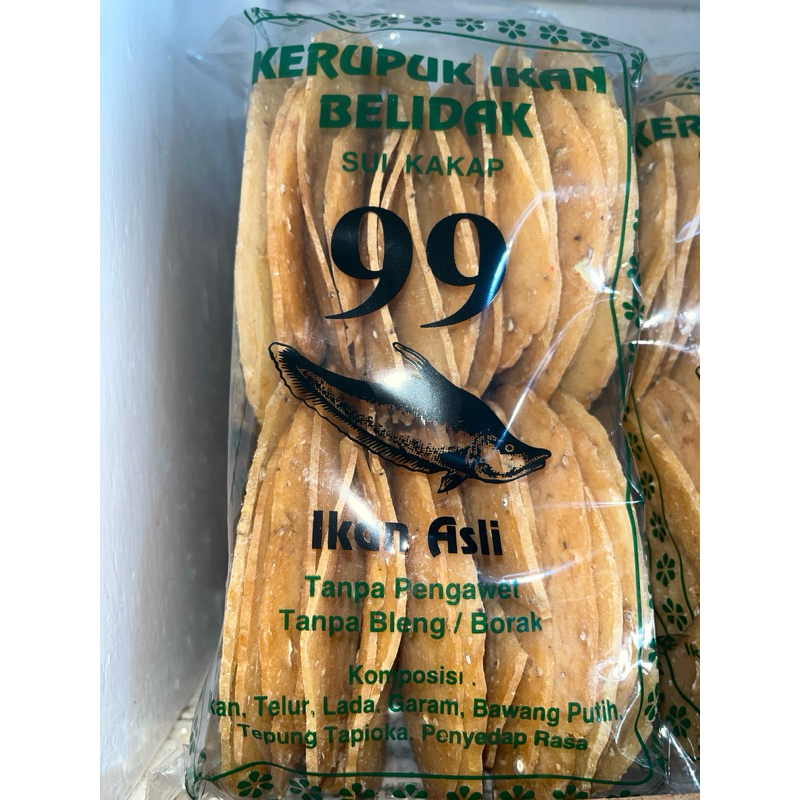 

Kerupuk Ikan Belidak 99 Sahang