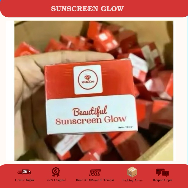 SUNSCREEN MAXIE GLOW BPOM ORIGINAL