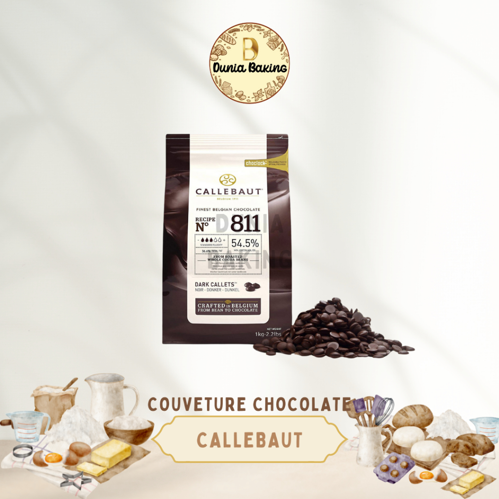 

CALLEBAUT COUVETURE 811 54,5% - INSTANT SAJA