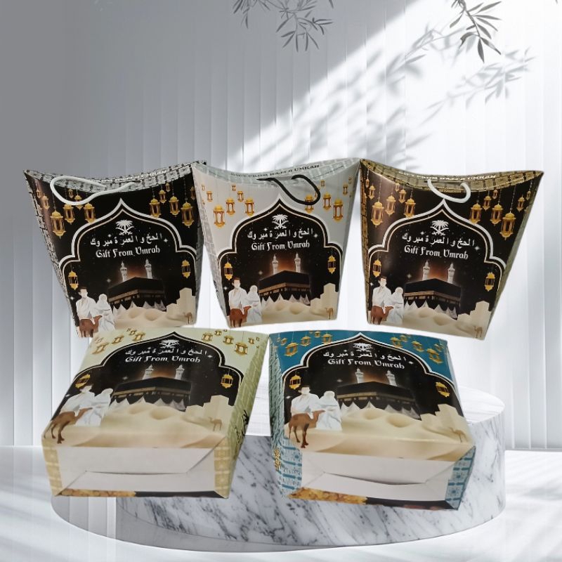 

RN Dus Gift from Umrah 1 Pak isi 50 pcs l Dus Tali Teng Teng Umroh