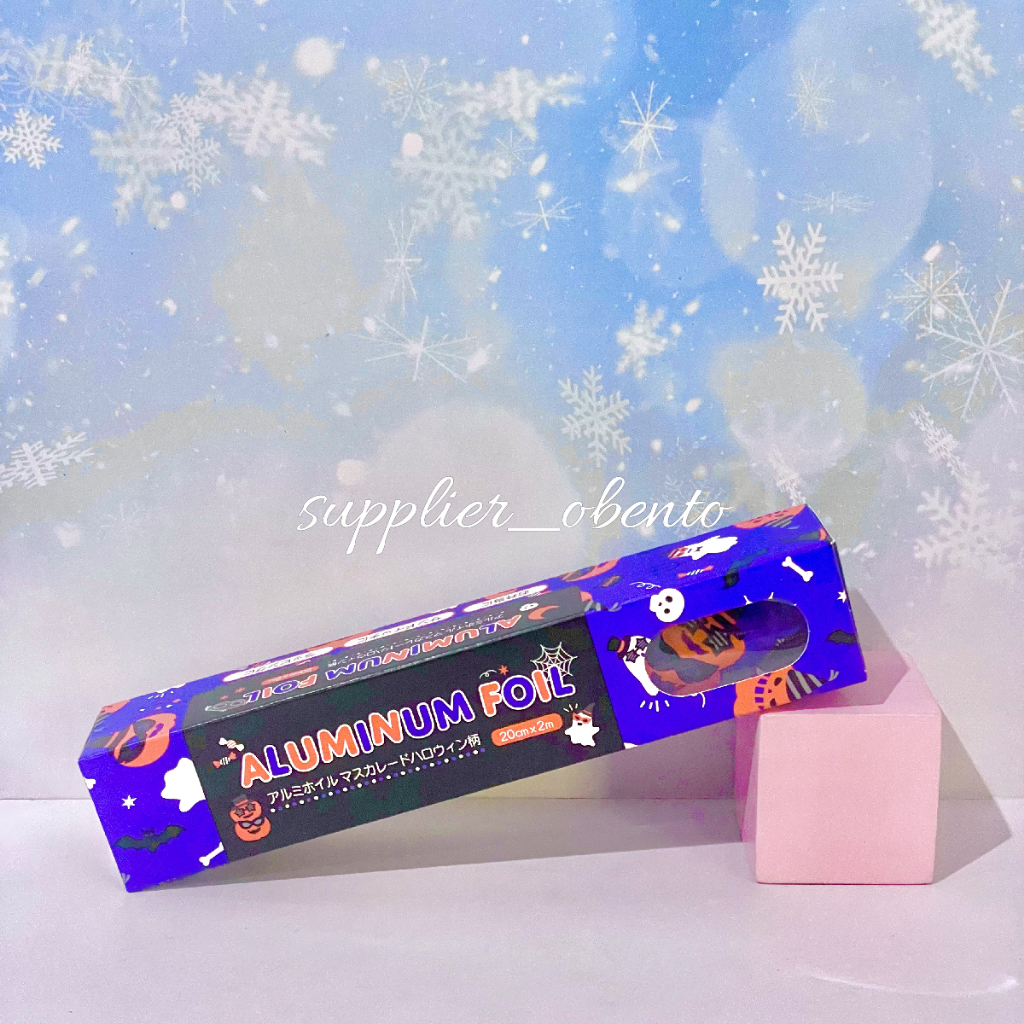 [Seria] Halloween Aluminum Foil Fun Foil Sandwich Wrap Flower Onigiri Wrap Cookies Wrap Bento Goods 