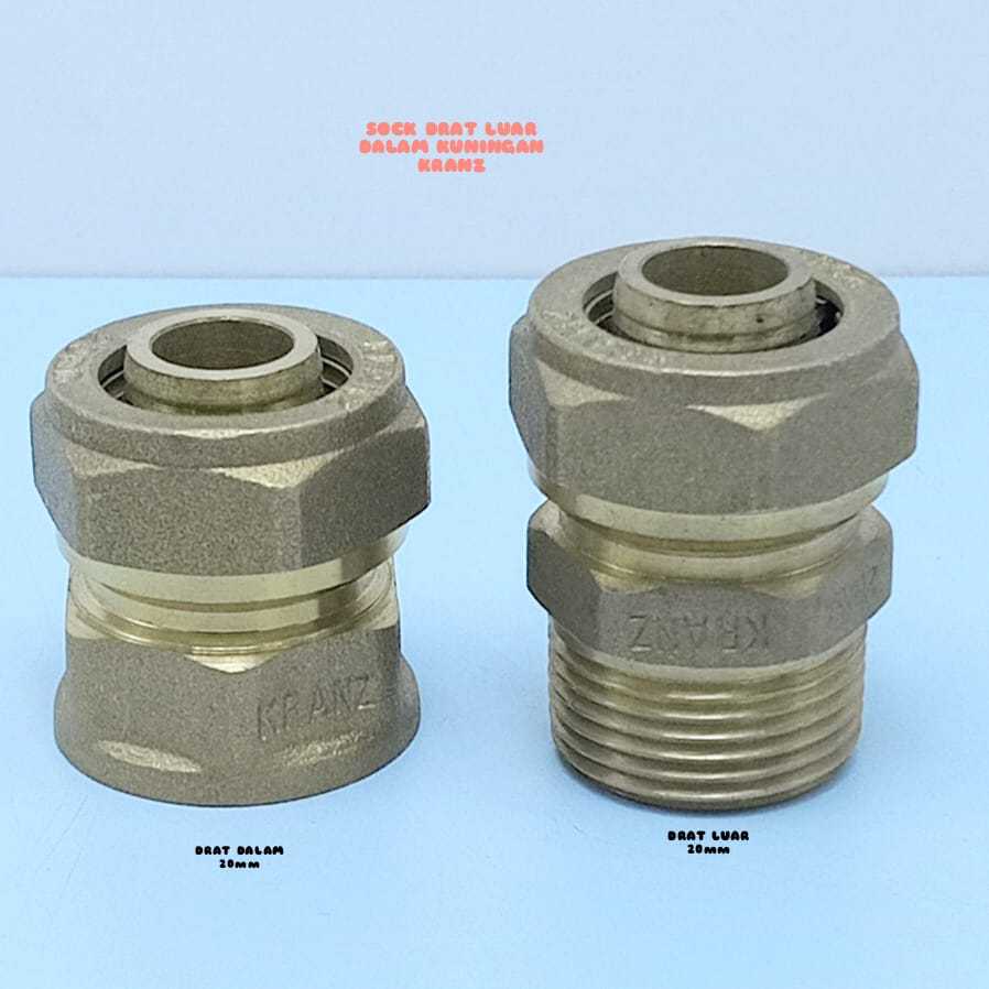 SOCK DRAT DALAM (SDD) / SOCK DRAT LUAR (SDL) KUNINGAN KRANZ