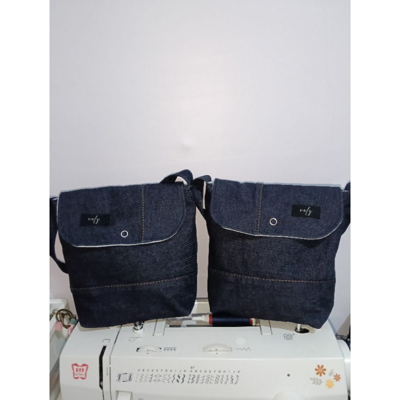 Jeans Handbag VELZ / Tas Tangan / Tas Jinjing Handmade