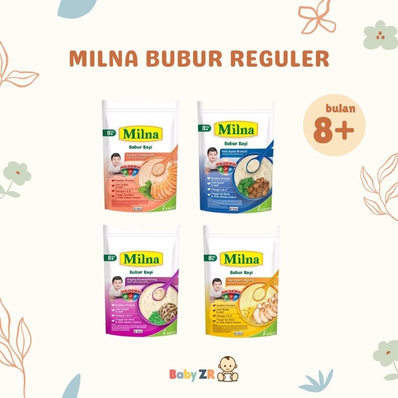 Milna Bubur Bayi 8 Bulan+ 120gr