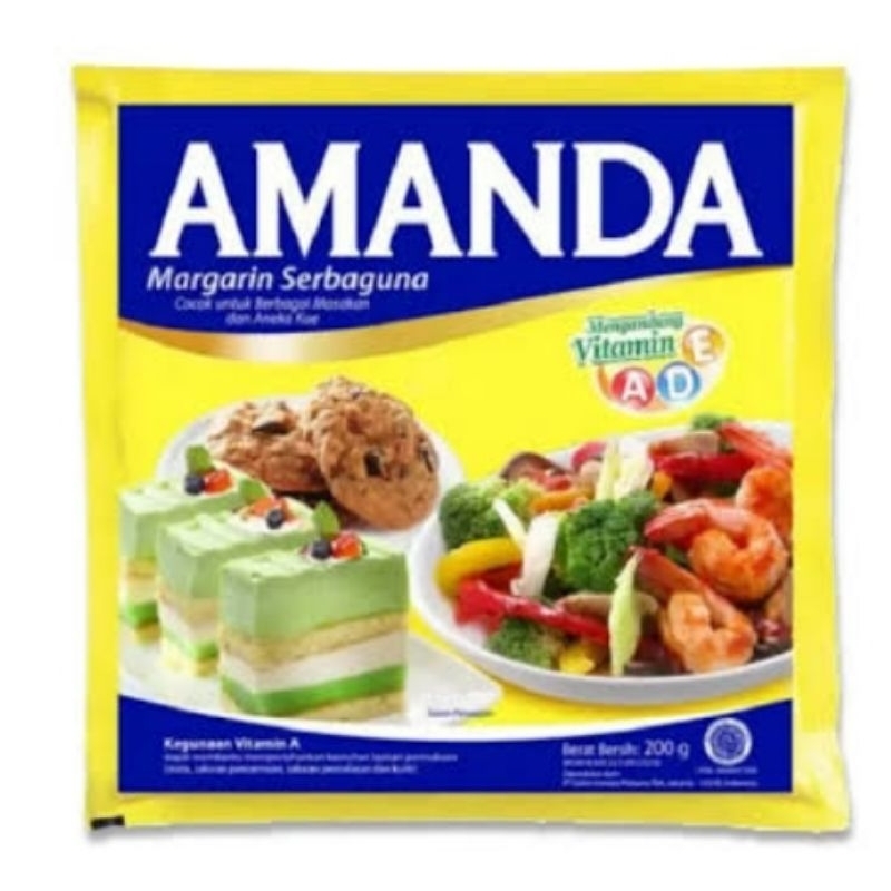 

Margarin Serbaguna Amanda Sachet