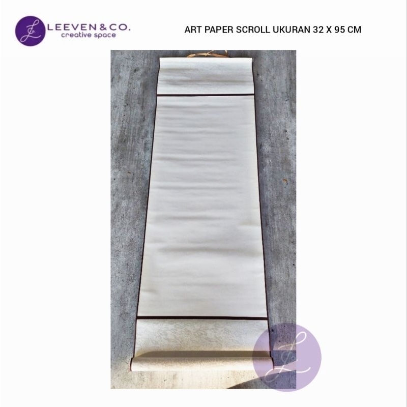 

ART PAPER SCROLL/XUAN PAPER/RICE PAPER/KERTAS GULUNG KALIGRAFI CHINA UK 32 X 95CM