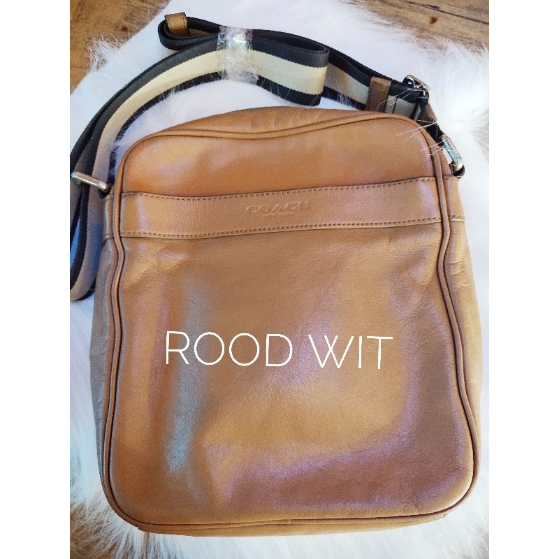 Jual tas Selempang Coach sling bag pria   fashion cowok second