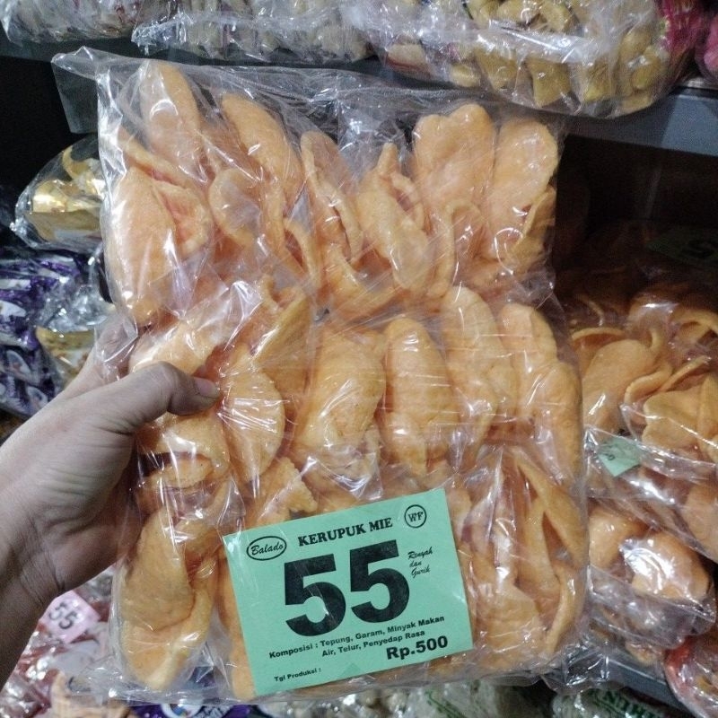 

kerupuk gadang harga 1 bungkus isi 20 pcs