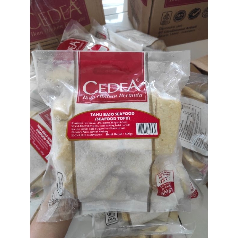 

Cedea Tahu Baso Seafood 500gr
