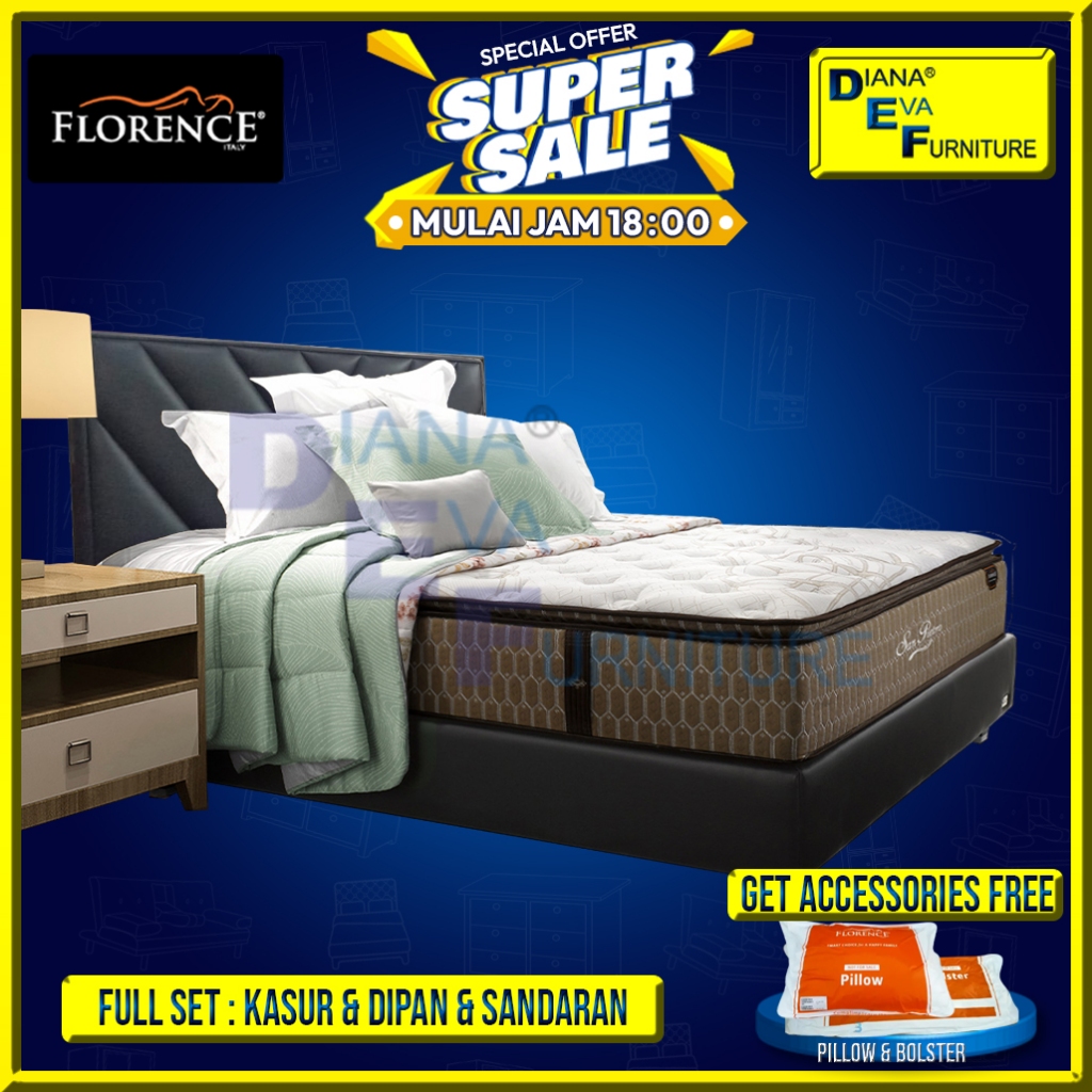 Florence San Pietro Promo Set Kasur Springbed