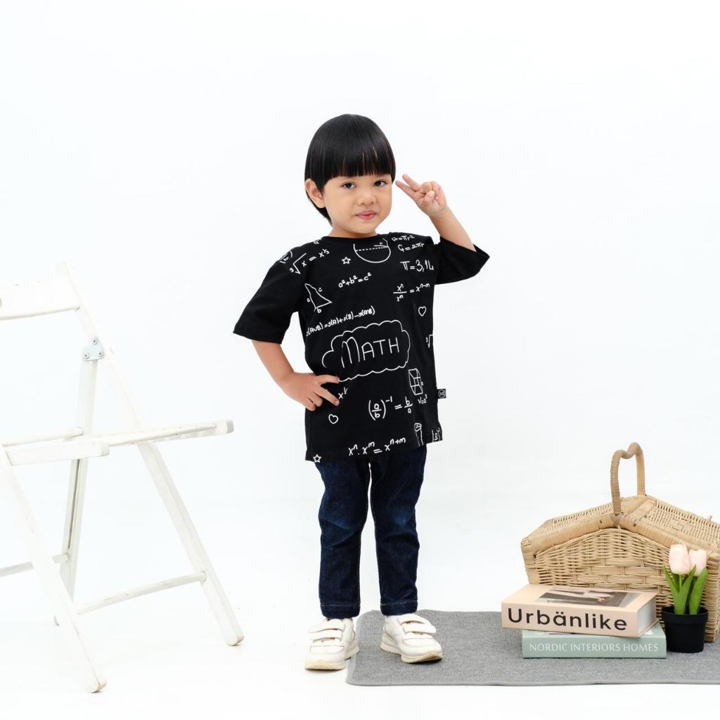LITTLE ZOLAQU 1 - Kaos Anak BAGGY SIZE Unisex 0 - 6 Tahun Premium Cotton Combed 30s