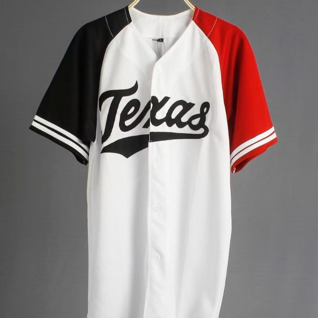 Terbatas BAJU BASEBALL  JERSEY BASEBALL TEXAS UNISEX