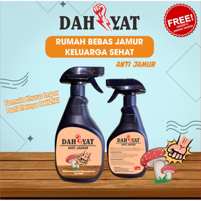 Anti jamur anti lumut dinding dan permukaan kayu