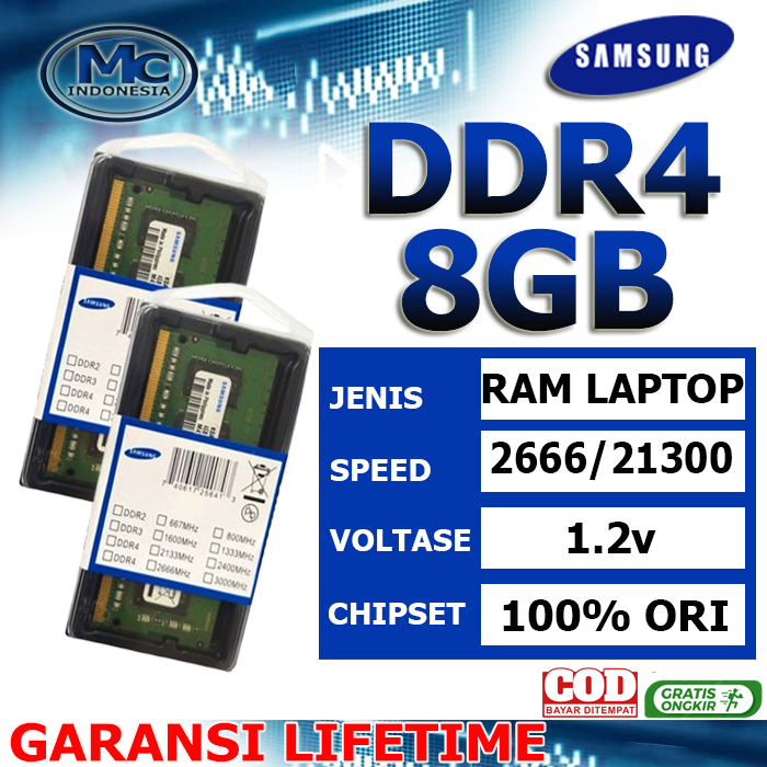 Ram Laptop ddr4 8gb Memory Sodimm d4 8gb
