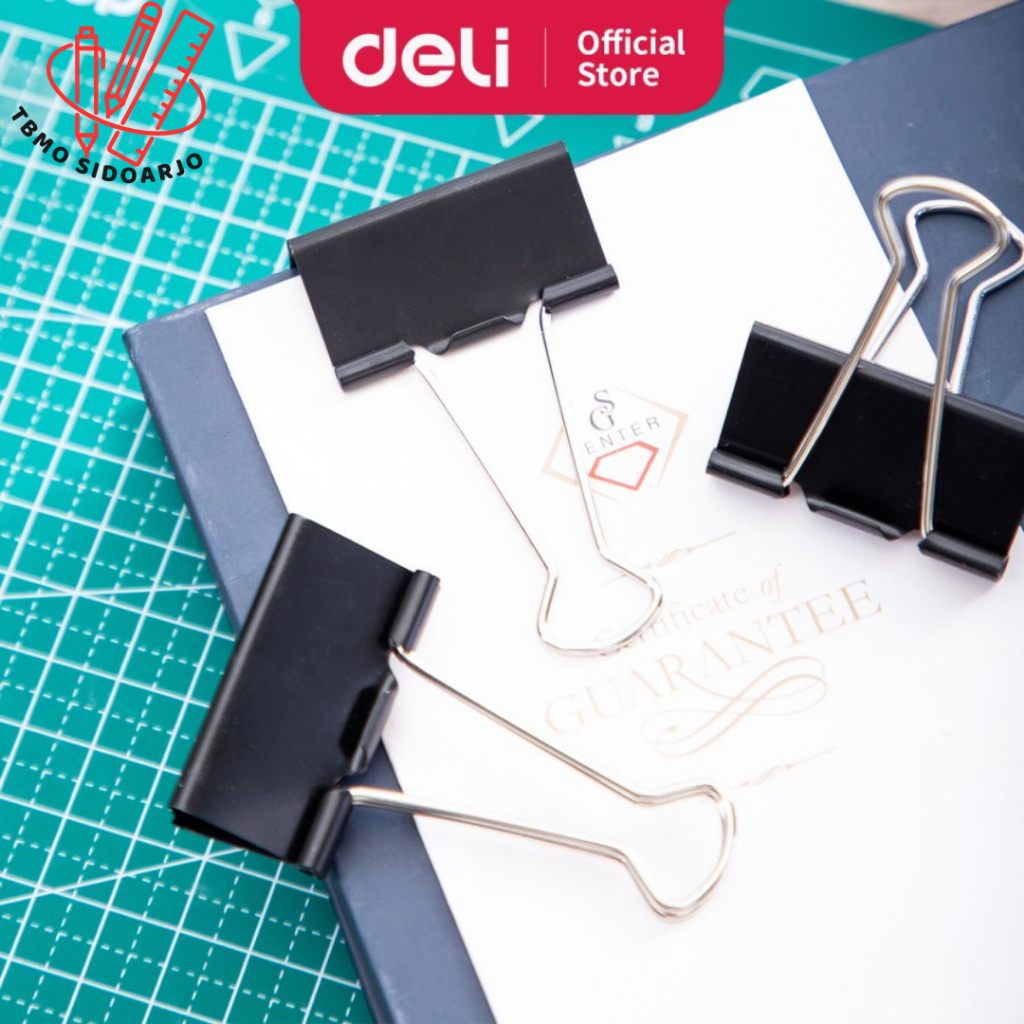 

TBMO Deli E38562 Office Consumable/Binder Klip-Binder Clips 41mm