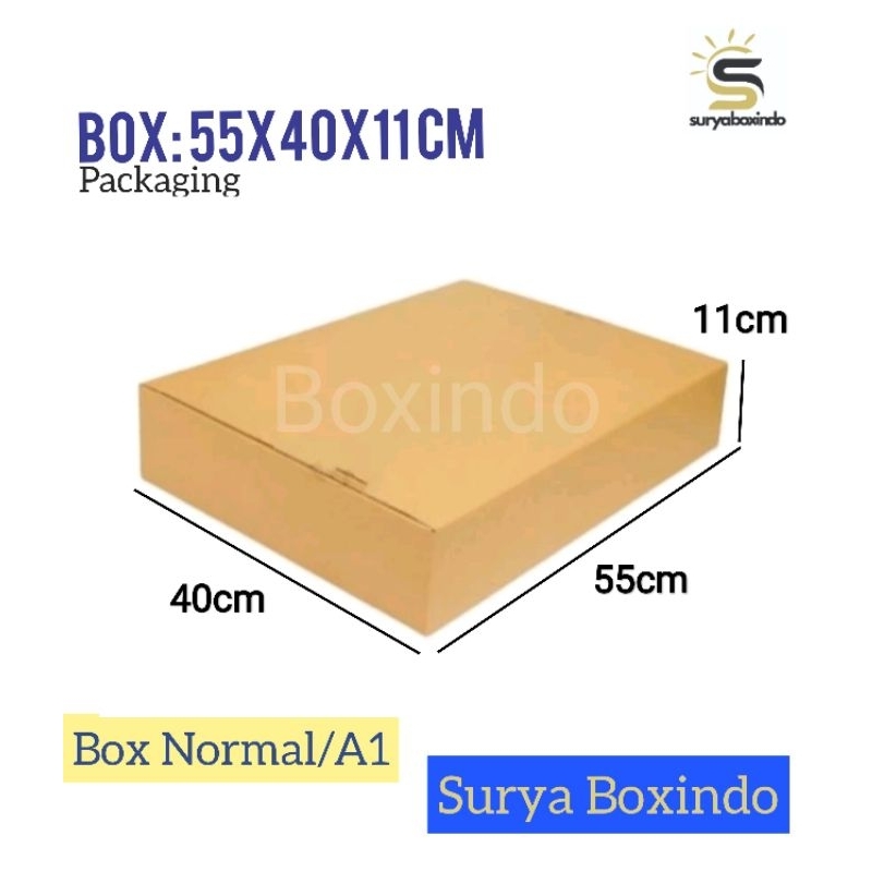 

Box 55x40x11cm(bucket volume 4kg)/Kardus /Dus packing/box normal/karton box