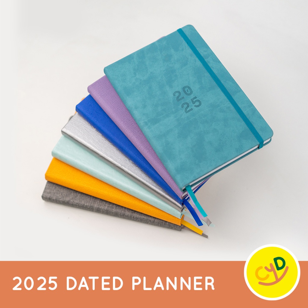 

2025 Dated Planner - Agenda Tahunan - Journal - Buku Harian - Prayn.co