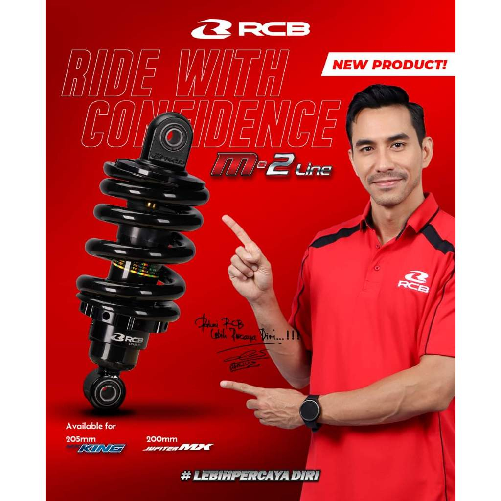 MONO SHOCK RCB HONDA SONIC M2 LINE NON TABUNG