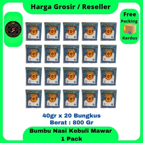 

CSP [1 Kg] Harga Grosir Bumbu Nasi Kebuli cap Mawar Merah