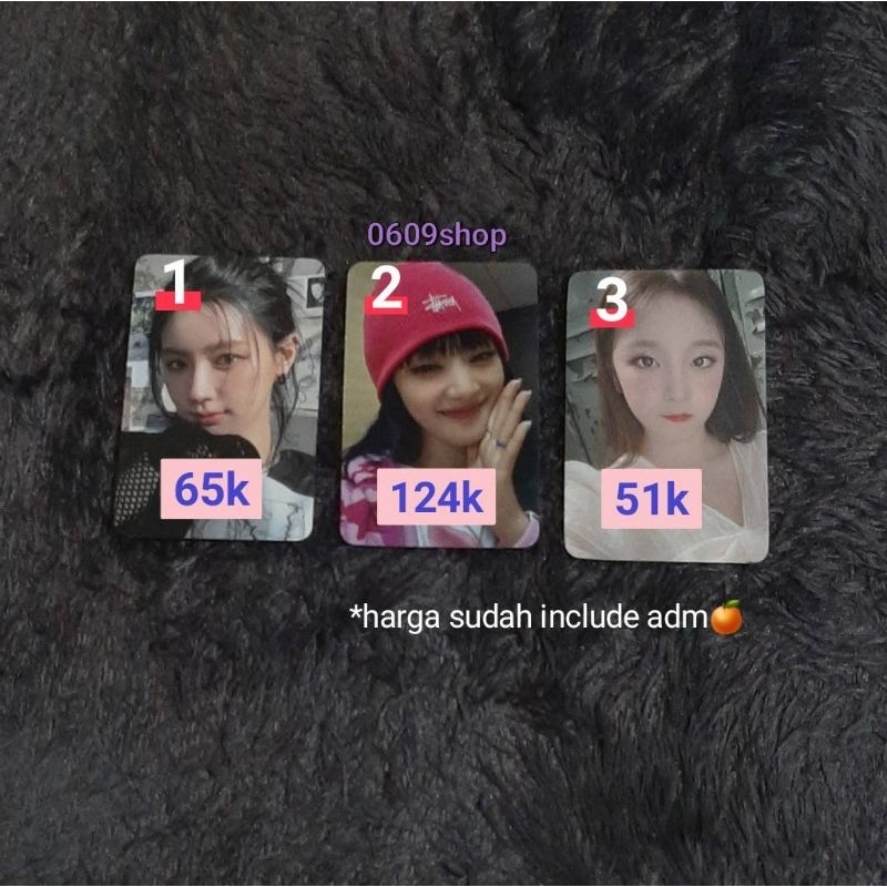 Photocard PC (G)I-DLE GIDLE (여자)아이들 POB Benefit MIYEON MINNIE YUQI