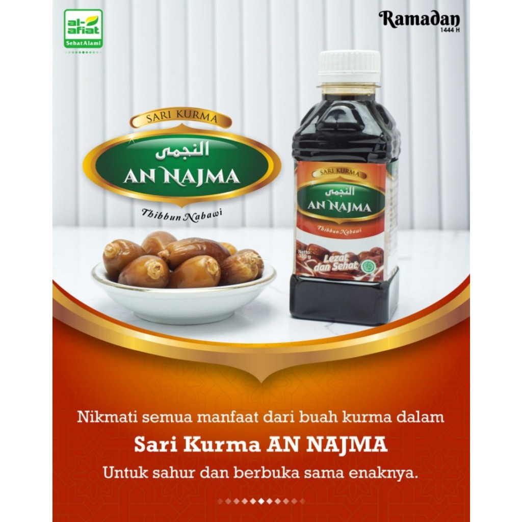 

Sari Kurma AN NAJMA 350 gr