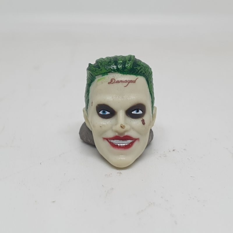 DC Multiverse Mattel McFarlane Head HS Joker Jared Leto Batman Villain kitbash 1/12