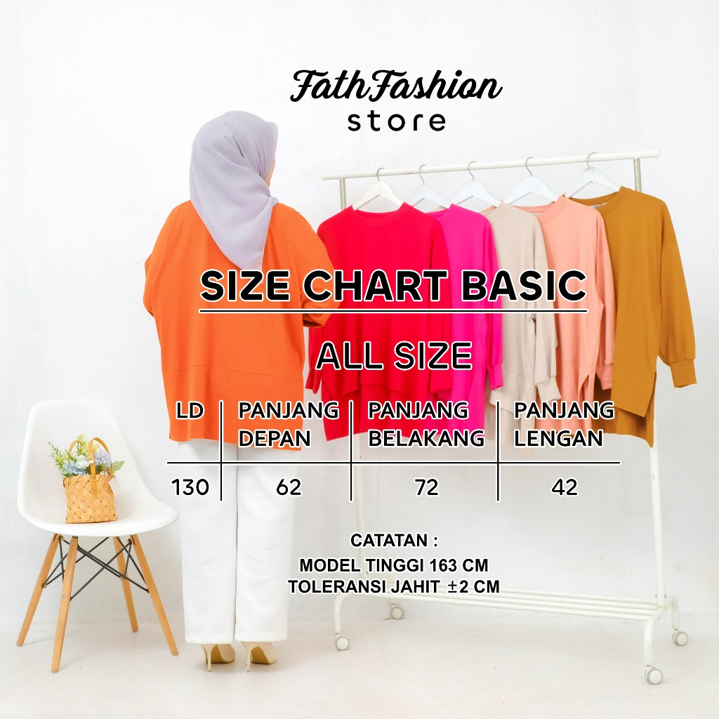 limited kaos tunik wanita baju atasan oversize terbaru kekinian kaos polos big size jumbo ld 130