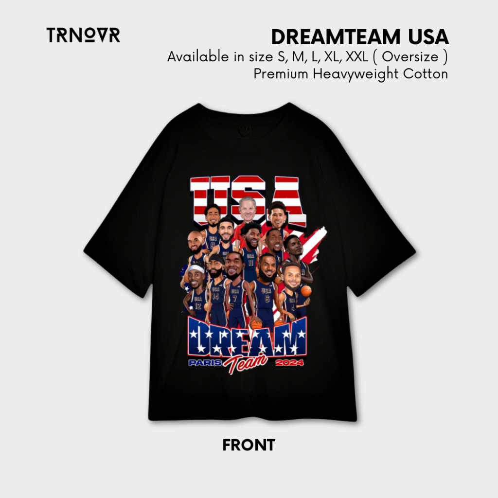 TRNOVR Kaos Oversize | DREAMTEAM USA | USA Olympic