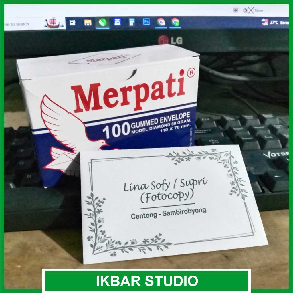 

Amplop Kondangan Custom/Amplop Buwuh/Amplop Becek