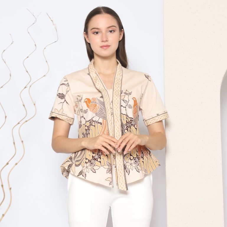 Atasan Batik Kebaya Kutu Baru Modern #146