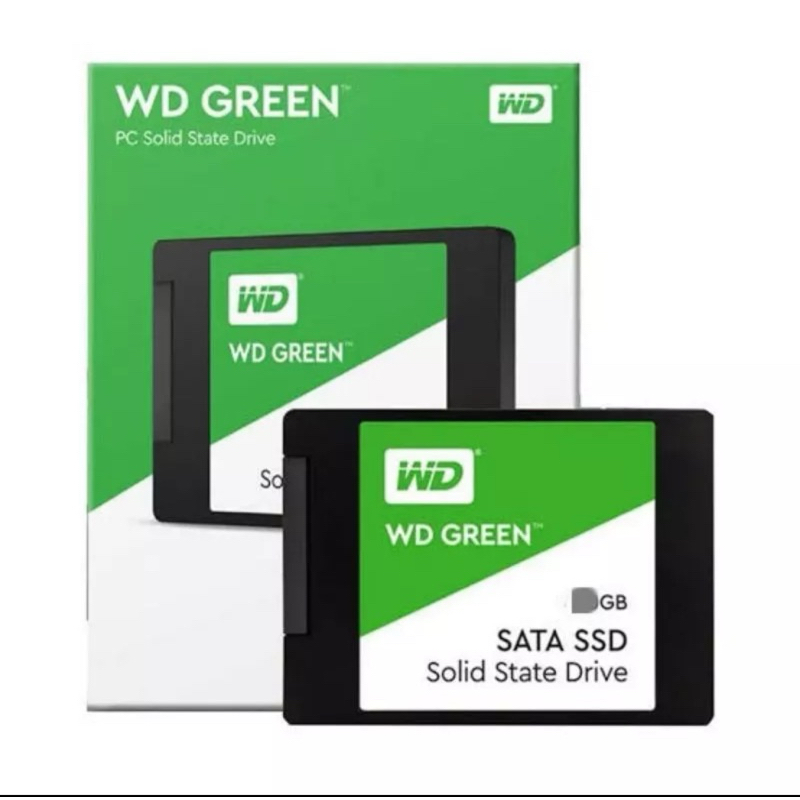 SSD WD Green 120GB 240GB 480GB Original Garansi Resmi For PC Notebook AIO DLL