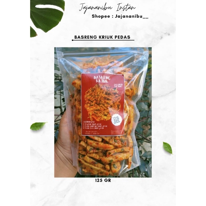 

Basreng Kriuk Pedas Daun Jeruk (Jajananibu)