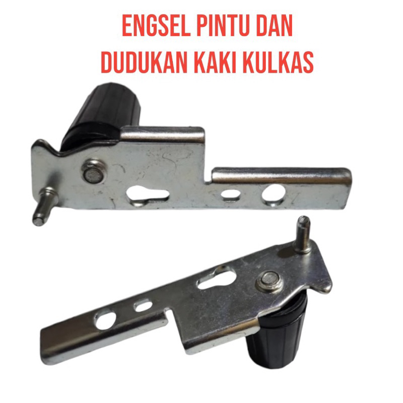 engsel pintu dan dudukan kaki kulkas kulkas 1 pintu