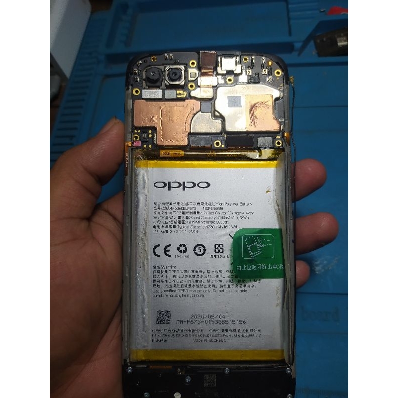 Oppo a11/12 minus lcd remuk